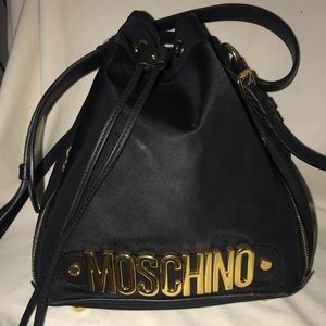 Moschino Logo Bucket Bag